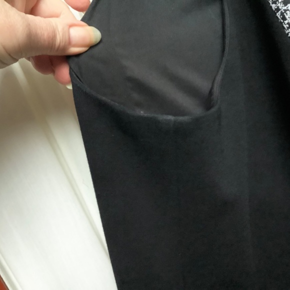 Classiques Entier Colorblock Sleeveless Dress Black/ White Size 20W - Picture 12 of 13